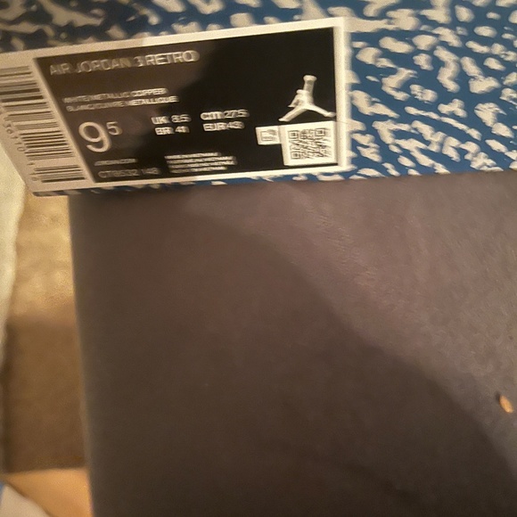 Jordan three wizards sneaker size 9 1/2 - Picture 14 of 16